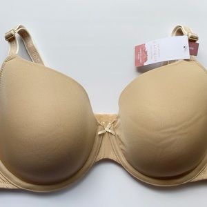 Cacique Tan/Cream/Nude bra 40D